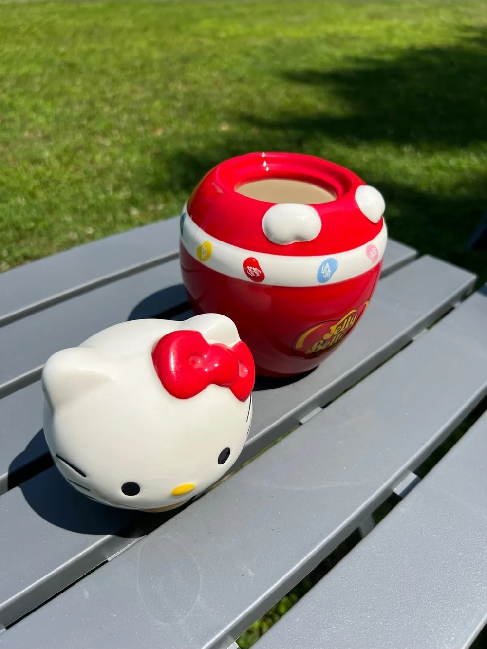 Hello Kitty x Jelly Belly Red Character Candy Jar